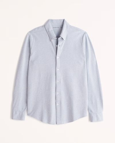 Performance Knit Oxford Shirt | Abercrombie & Fitch (US)