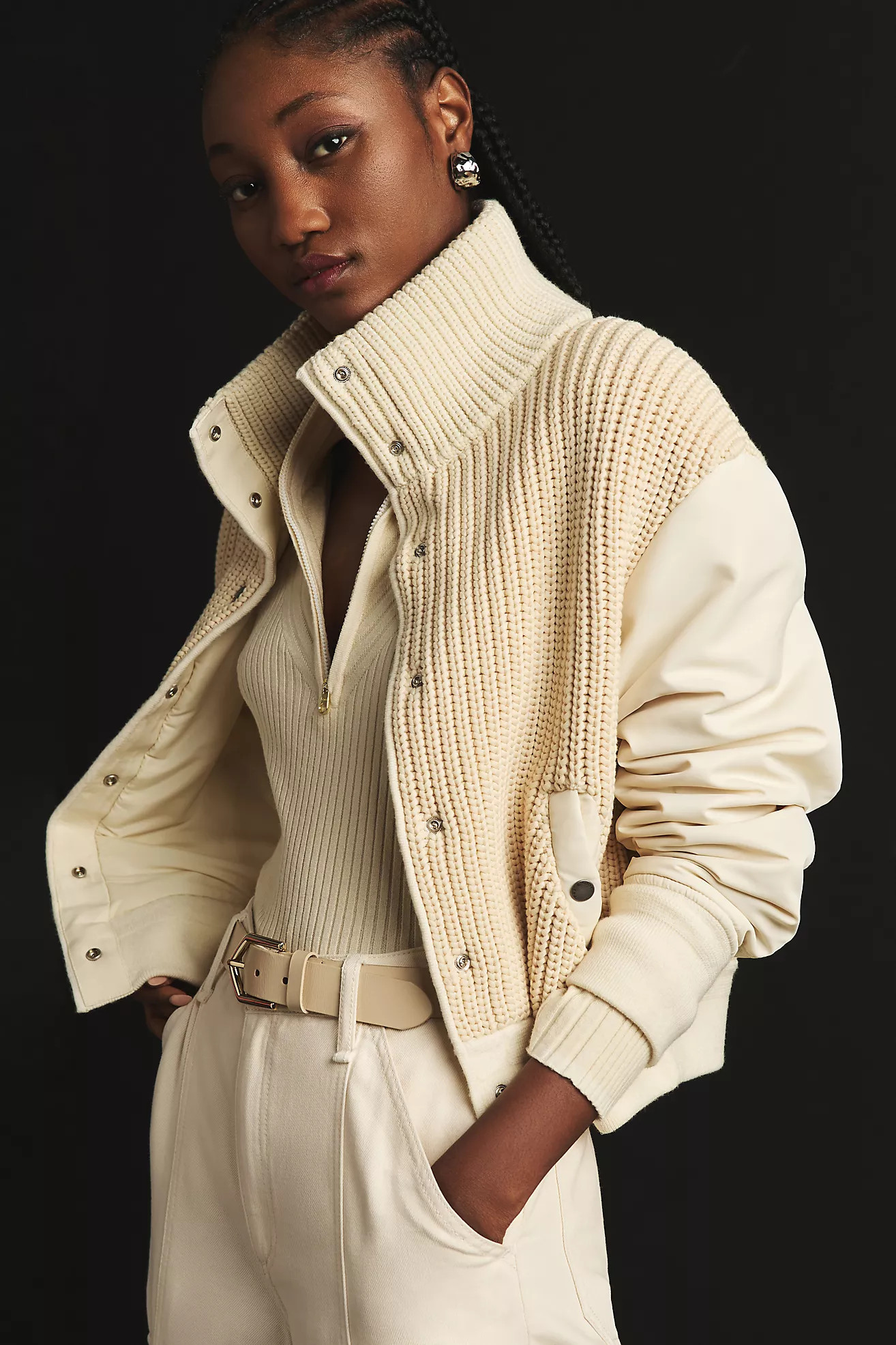 rag & bone Paula Tweed Bomber Jacket | Anthropologie (US)