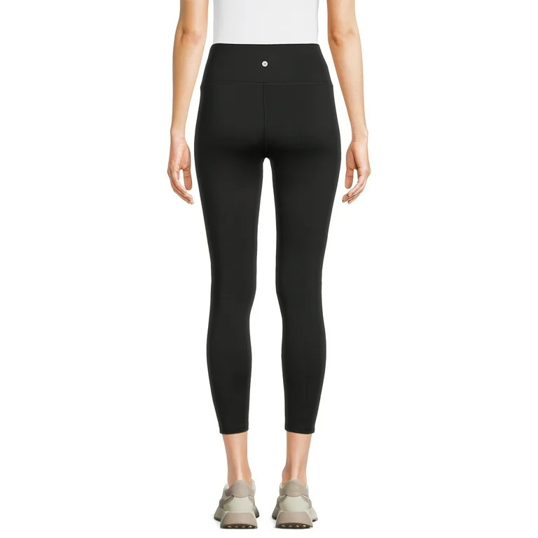 Avia Women's Cropped High Rise Court Leggings, 25" Inseam, Sizes XS-XXXL - Walmart.com | Walmart (US)