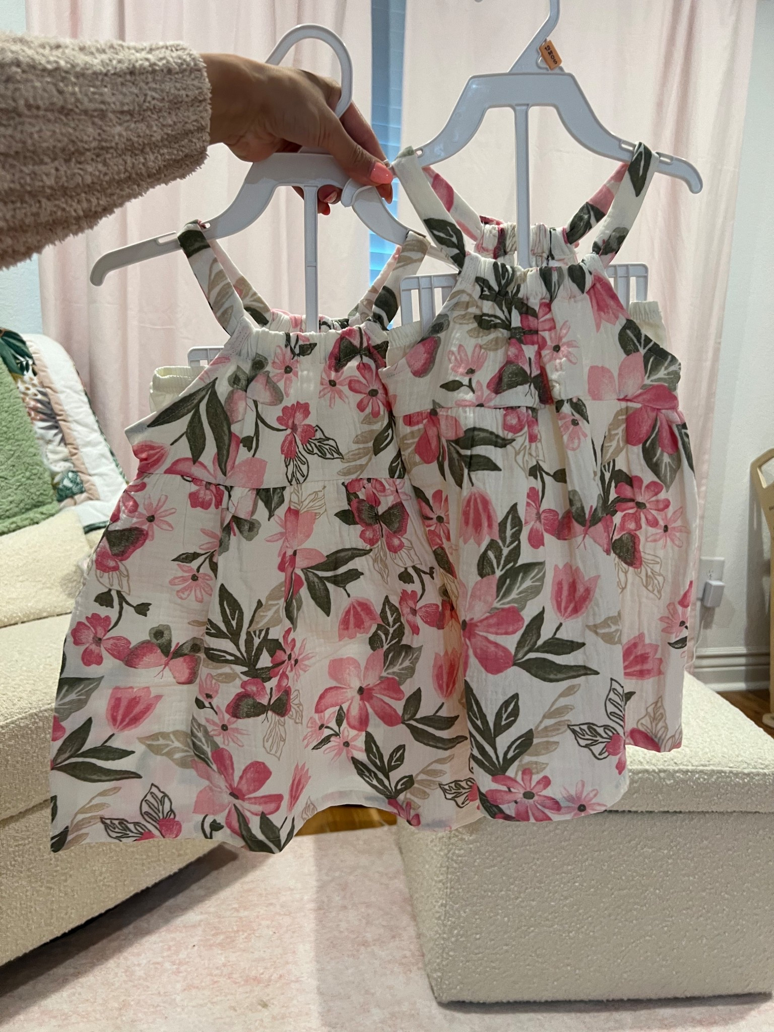 Linked the girls matching floral dresses! 50% off Carter’s Spring/Easter Sale now! 🐰💕🌸

#LTKSaleAlert #LTKBaby #LTKKids