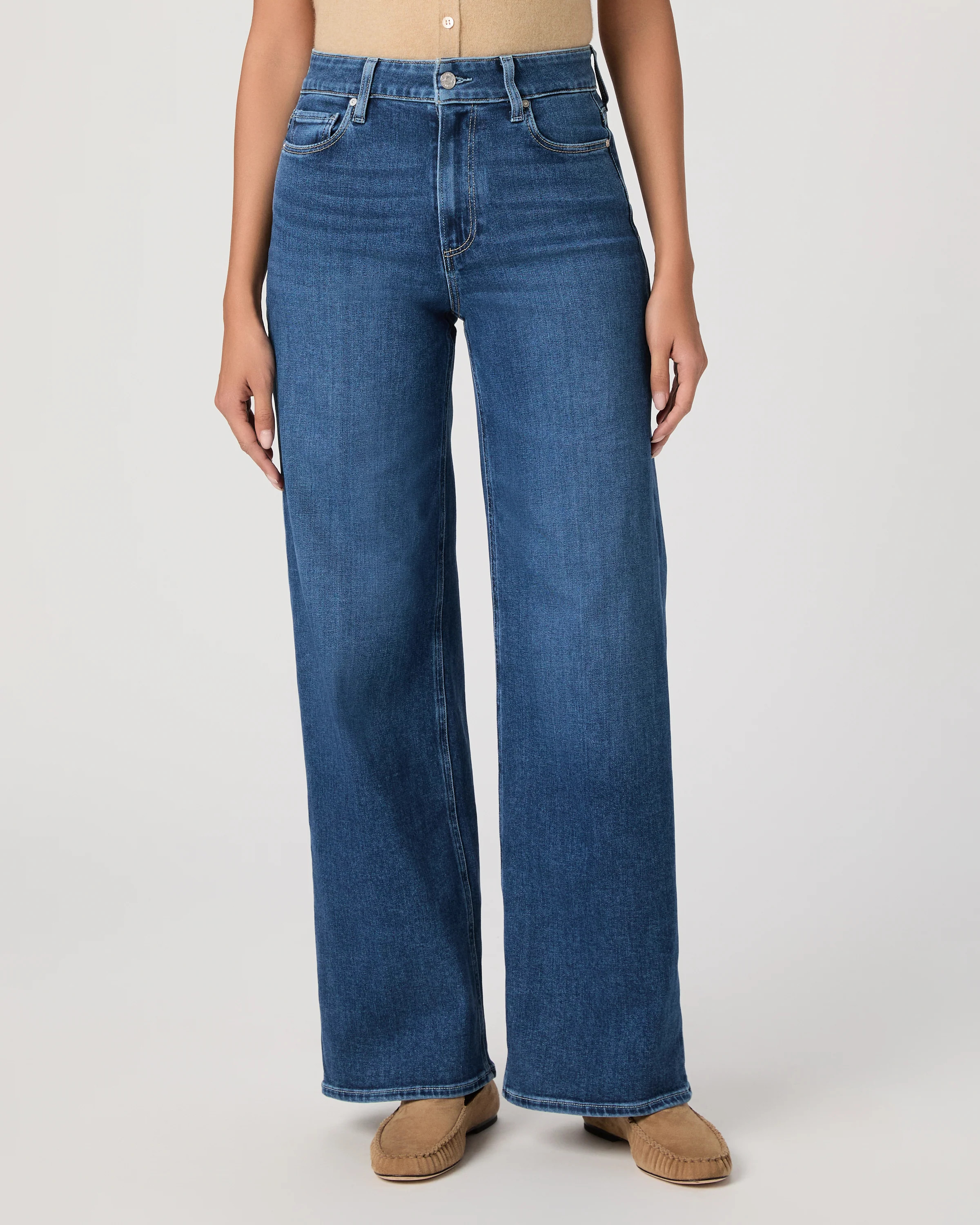 Anessa 31" Wide Leg Jean | Paige