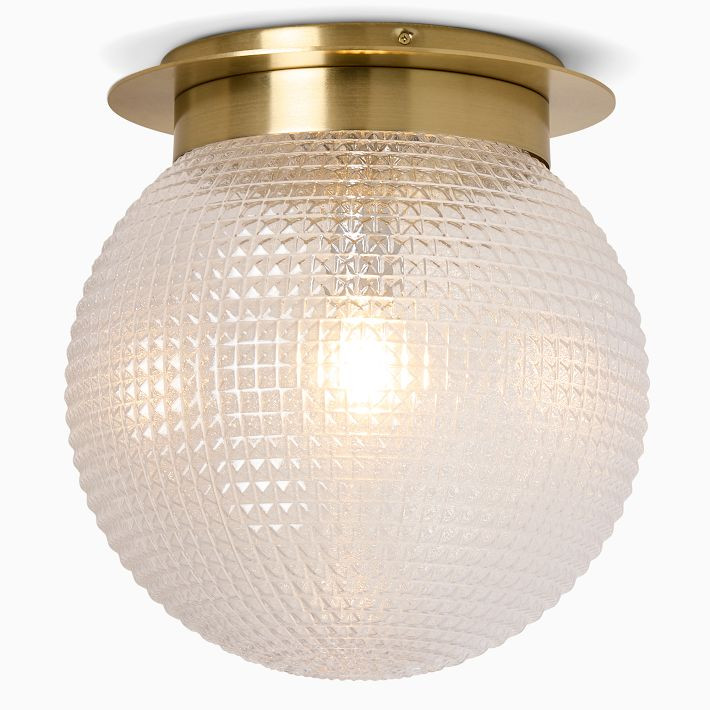 Edie Prismatic Flushmount (10"–14") | West Elm (US)