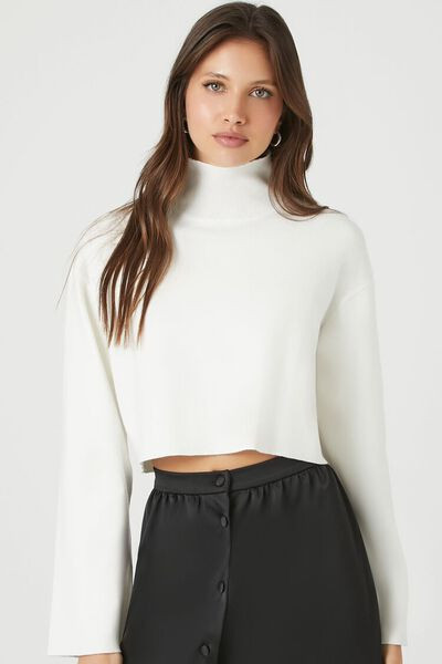 Cropped Turtleneck Sweater | Forever 21 (US)