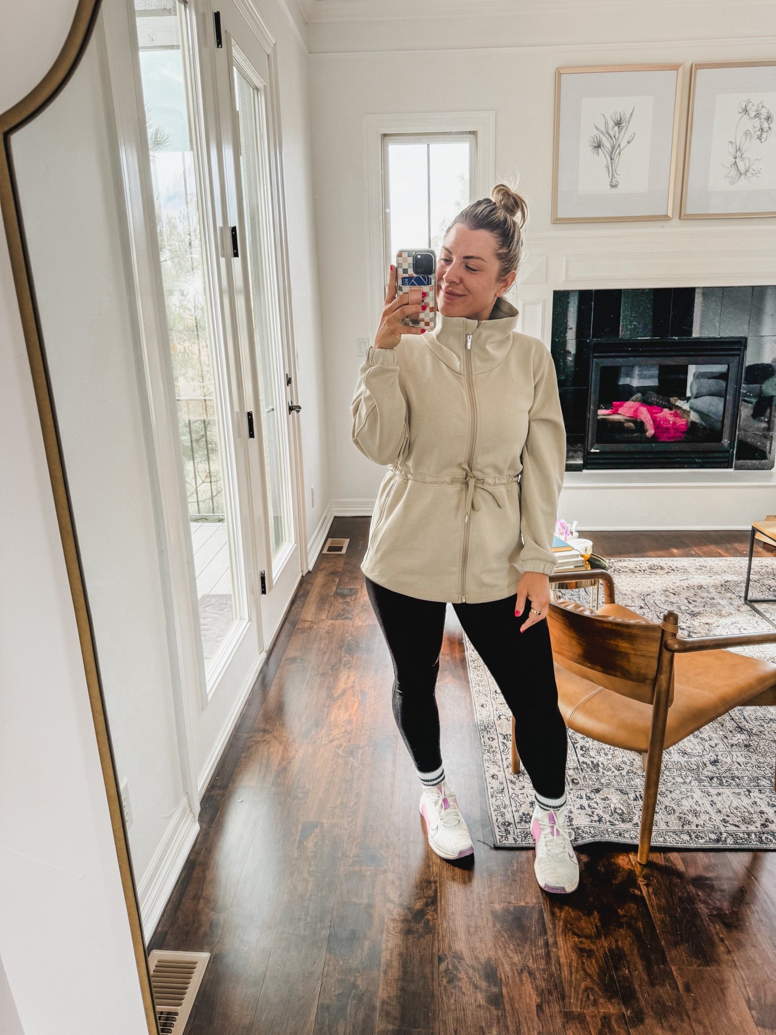 Little workout fit for leg day Friday!
6 in jacket-on sale
Best sports bra for larger chested girls too! I’m in MD
8 in leggings 

#LTKsalealert #LTKfitness #LTKshoecrush