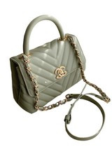 'Harper' Chevron Top Handle Bag (5 Colors) | Goodnight Macaroon