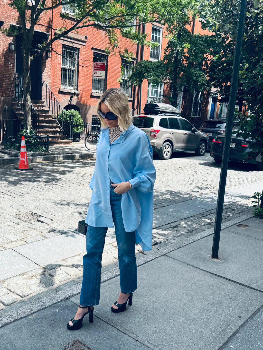Urban Long Sleeves High-Low Solid Color Lapel Blouse Top | Teggy French