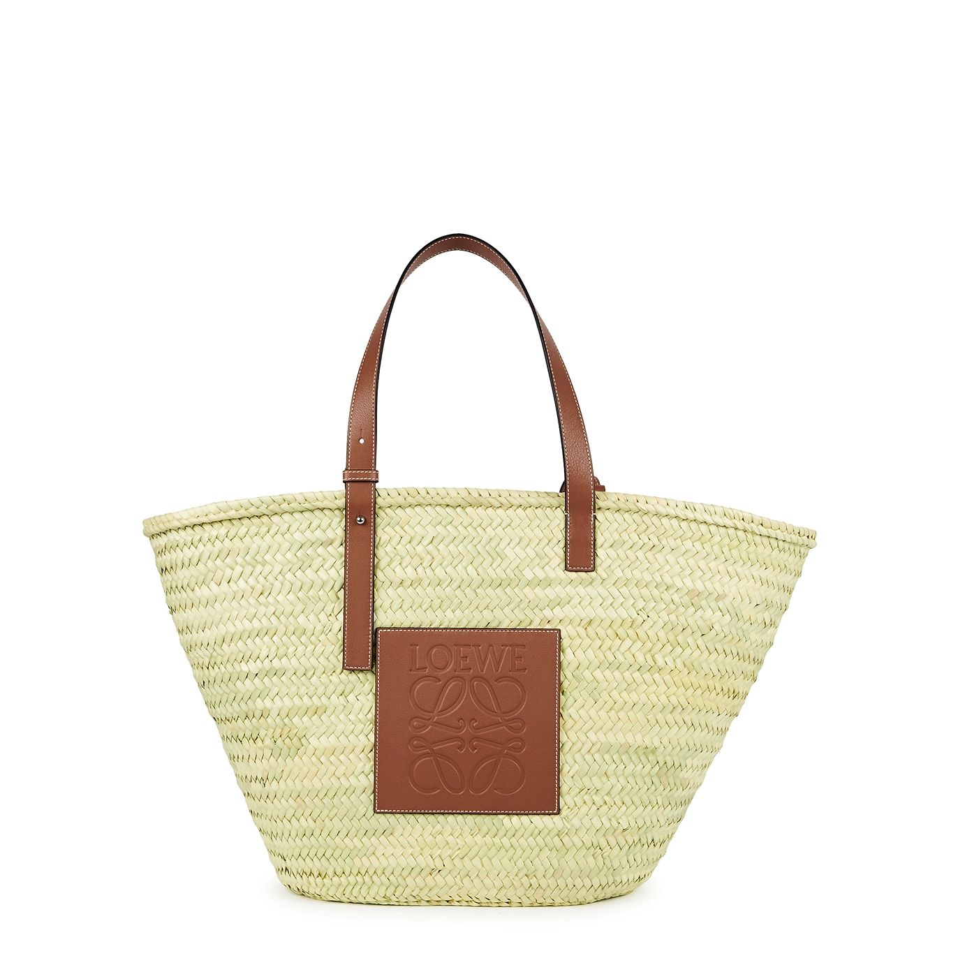 Loewe Large Sand Raffia Basket Bag - TAN | Harvey Nichols (Global)