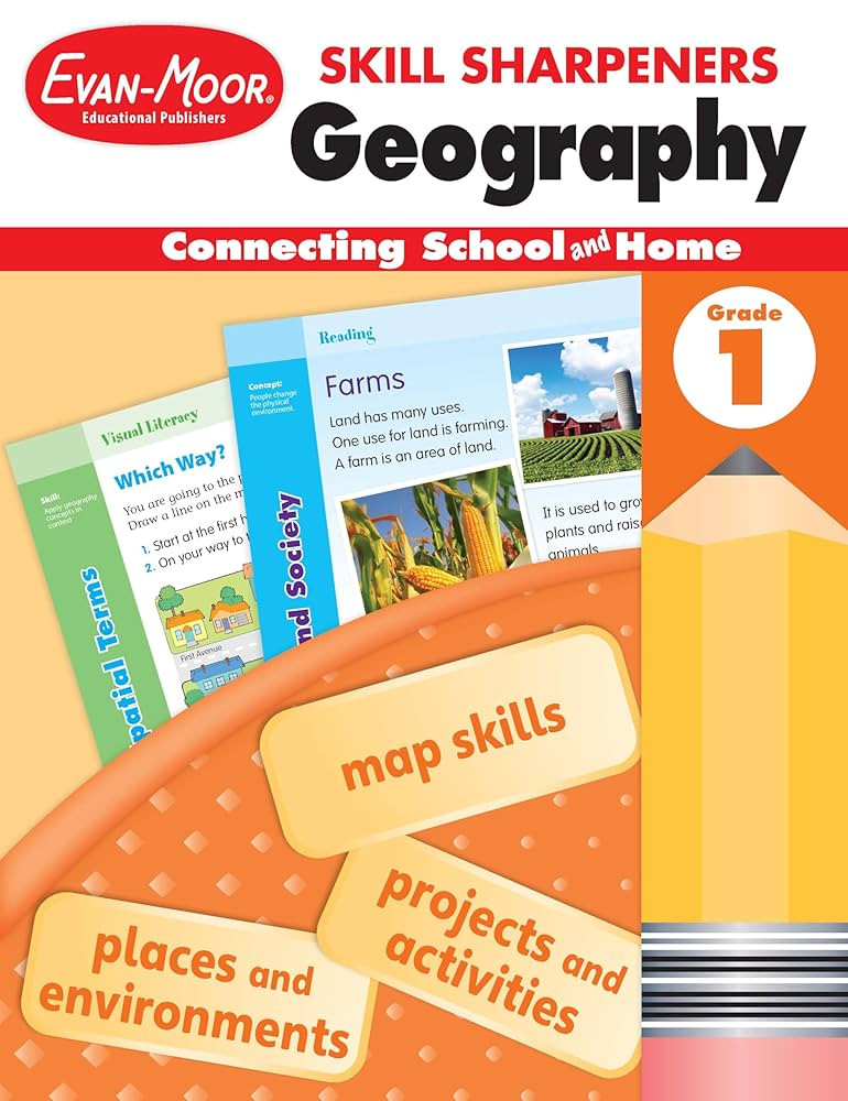 Skill Sharpeners: Geography, Grade 1 Workbook | Amazon (CA)
