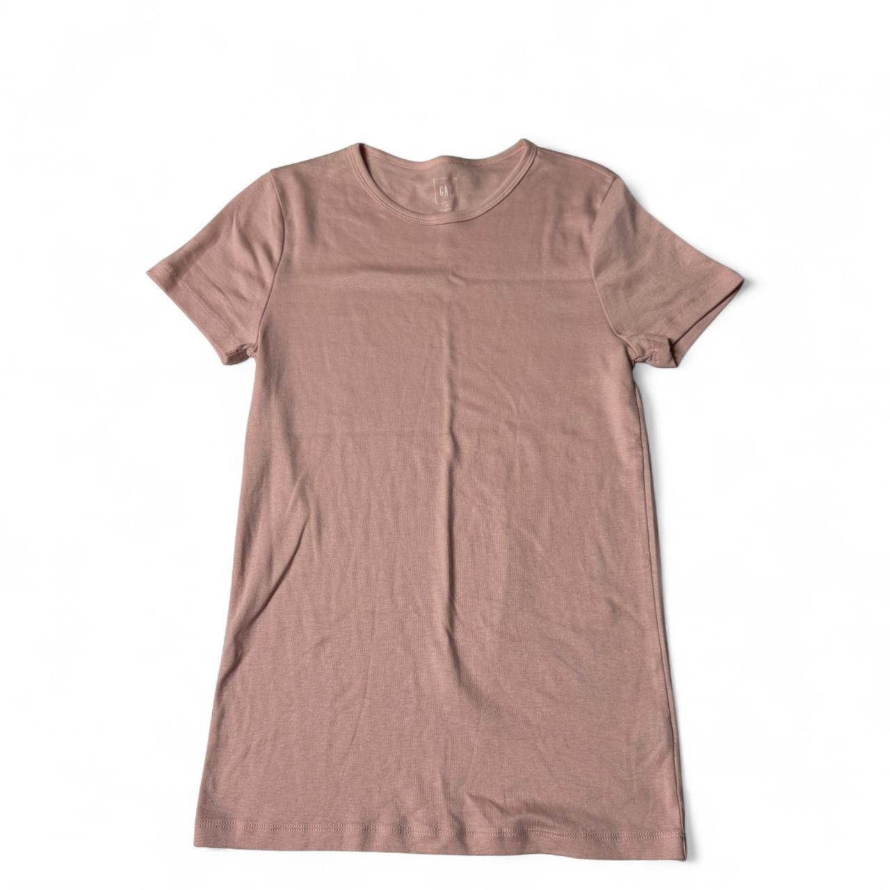 Gap Women's T-shirt - Pink - L | Depop US