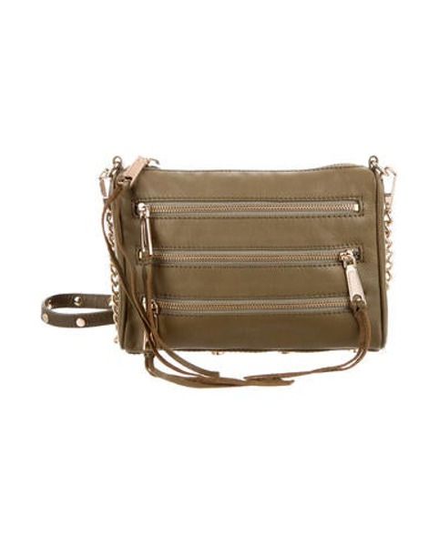 Rebecca Minkoff 4 Zip Moto Bag Olive | The RealReal