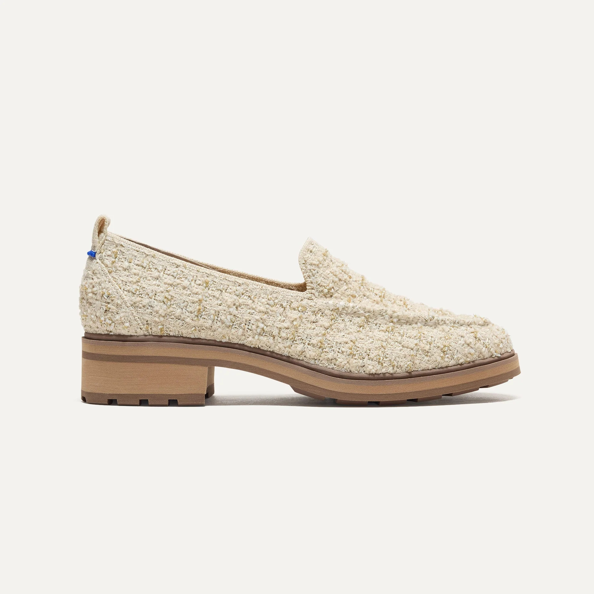 The Lug Loafer in Snowcap Bouclé | Rothy's | Rothy's
