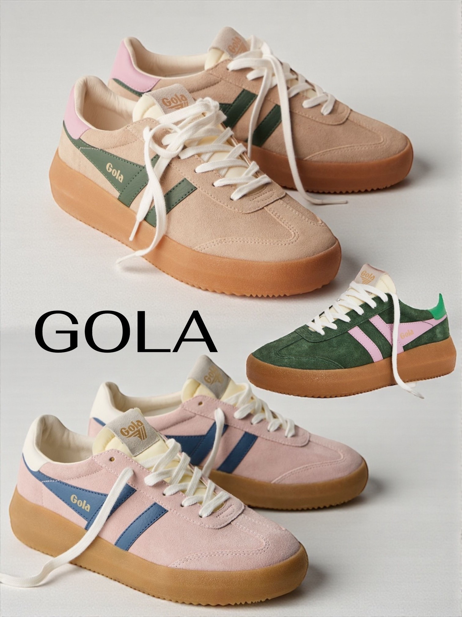 GOLA Athena Sneakers from Free People

Stylish and skater-esque, these sneakers feature a suede fabrication with classic overlays and logo detailing, finished with gum rubber soles for a classic, sporty touch.

#LTKWorkwear #LTKGiftGuide #LTKootd
