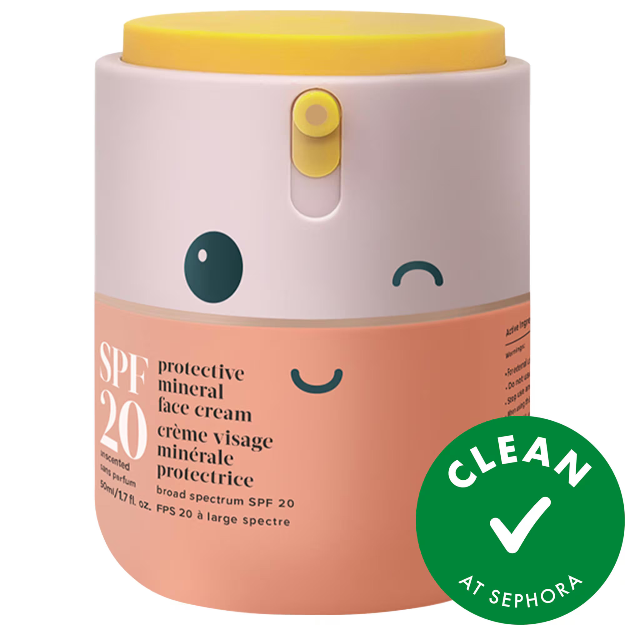 Evereden Kids 2-in-1 Mineral Face Cream & Sunscreen SPF20 1.7 oz/50 mL | Sephora (US)