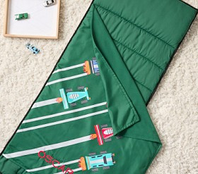 Mackenzie Remy Race Car Nap Mat | Pottery Barn Kids