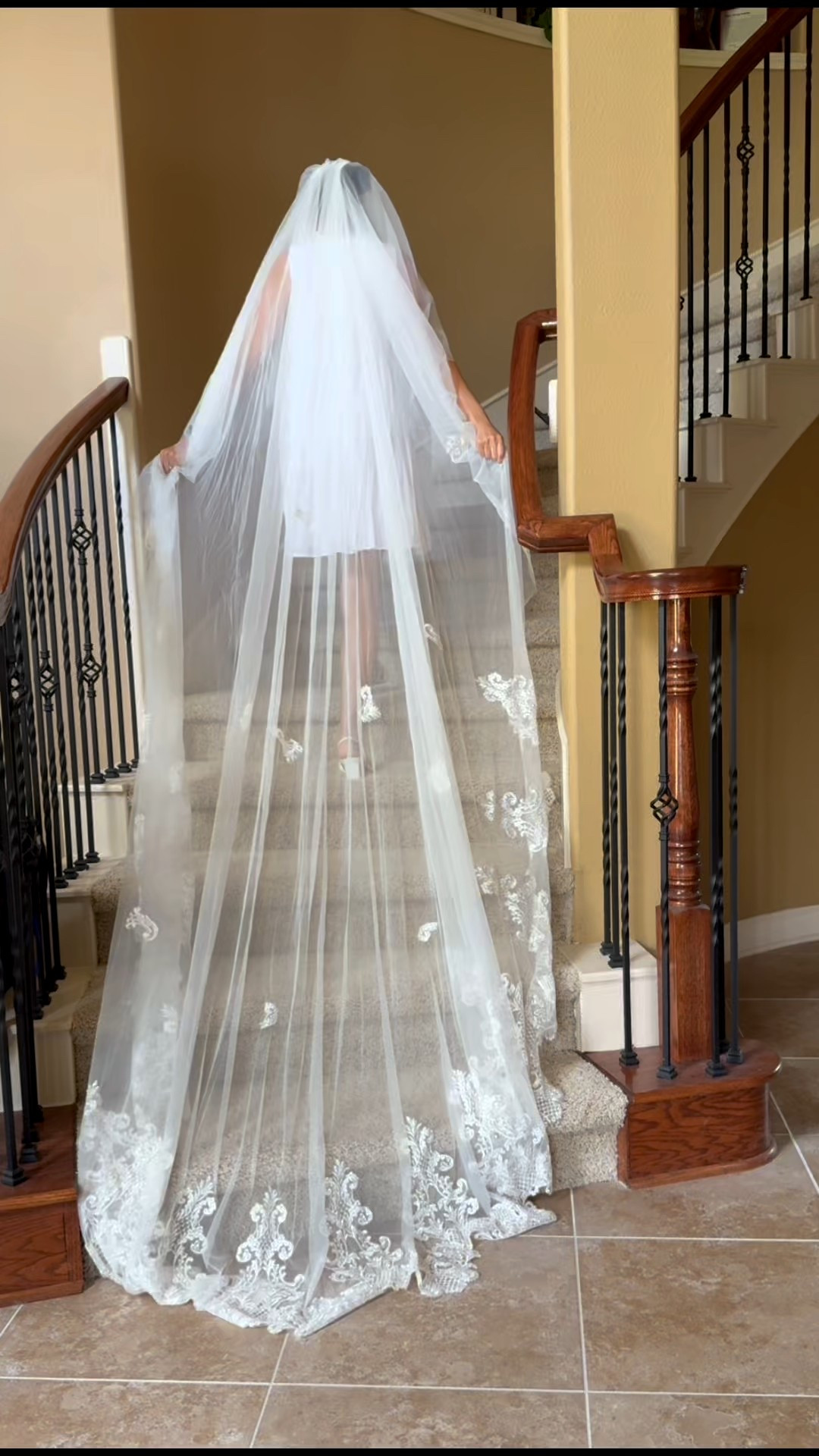 Amazon veil, Amazon wedding veil, lace veil, cathedral veil, lace wedding veil, Amazon bridal, Amazon wedding 
This is the ivory color

#LTKWedding #LTKSeasonal #LTKStyleTip