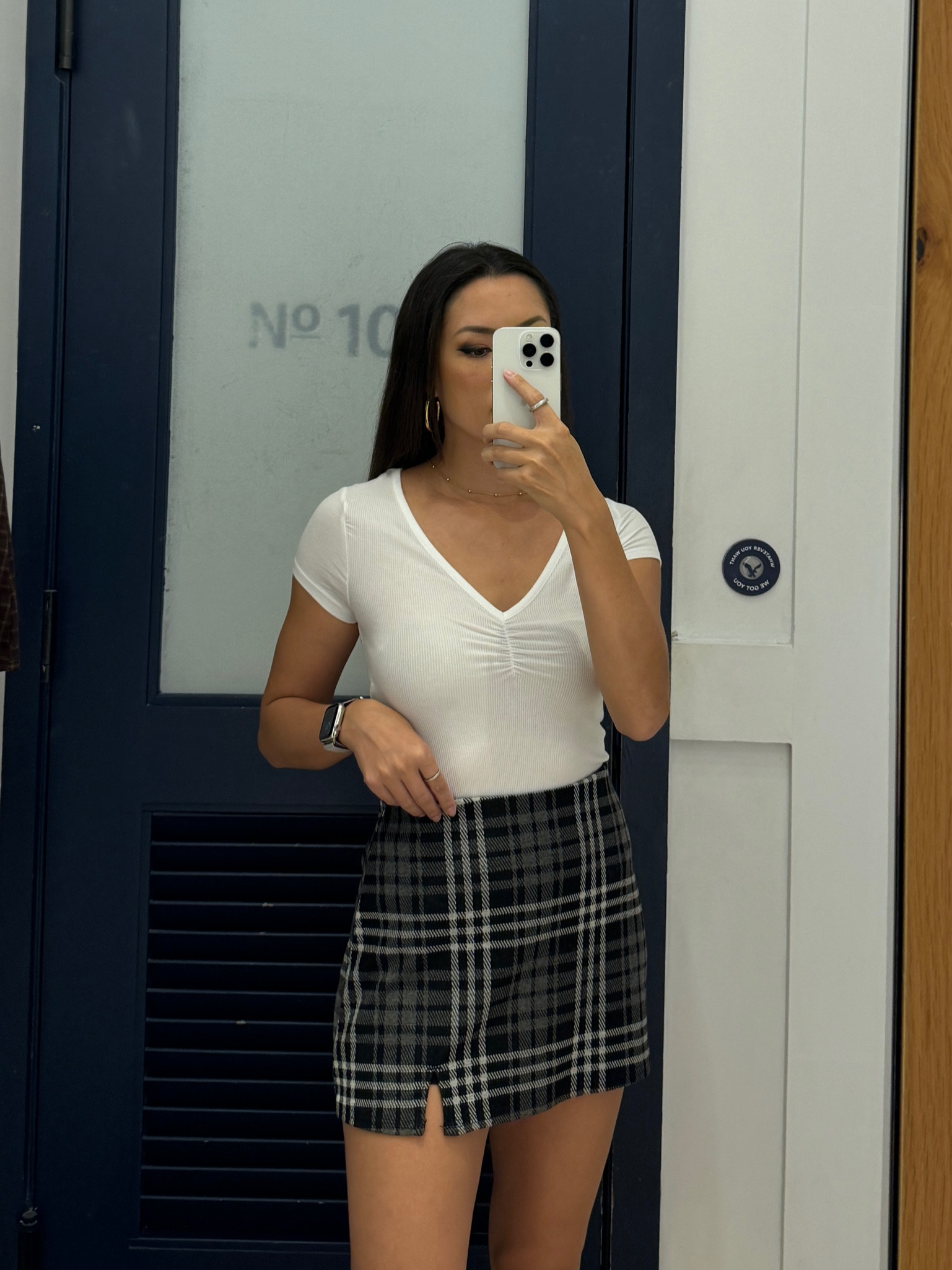 Perfect soft plaid mini skirt with built in shorts for fall! Wearing XS

#LTKSeasonal #LTKSaleAlert #LTKFallSale