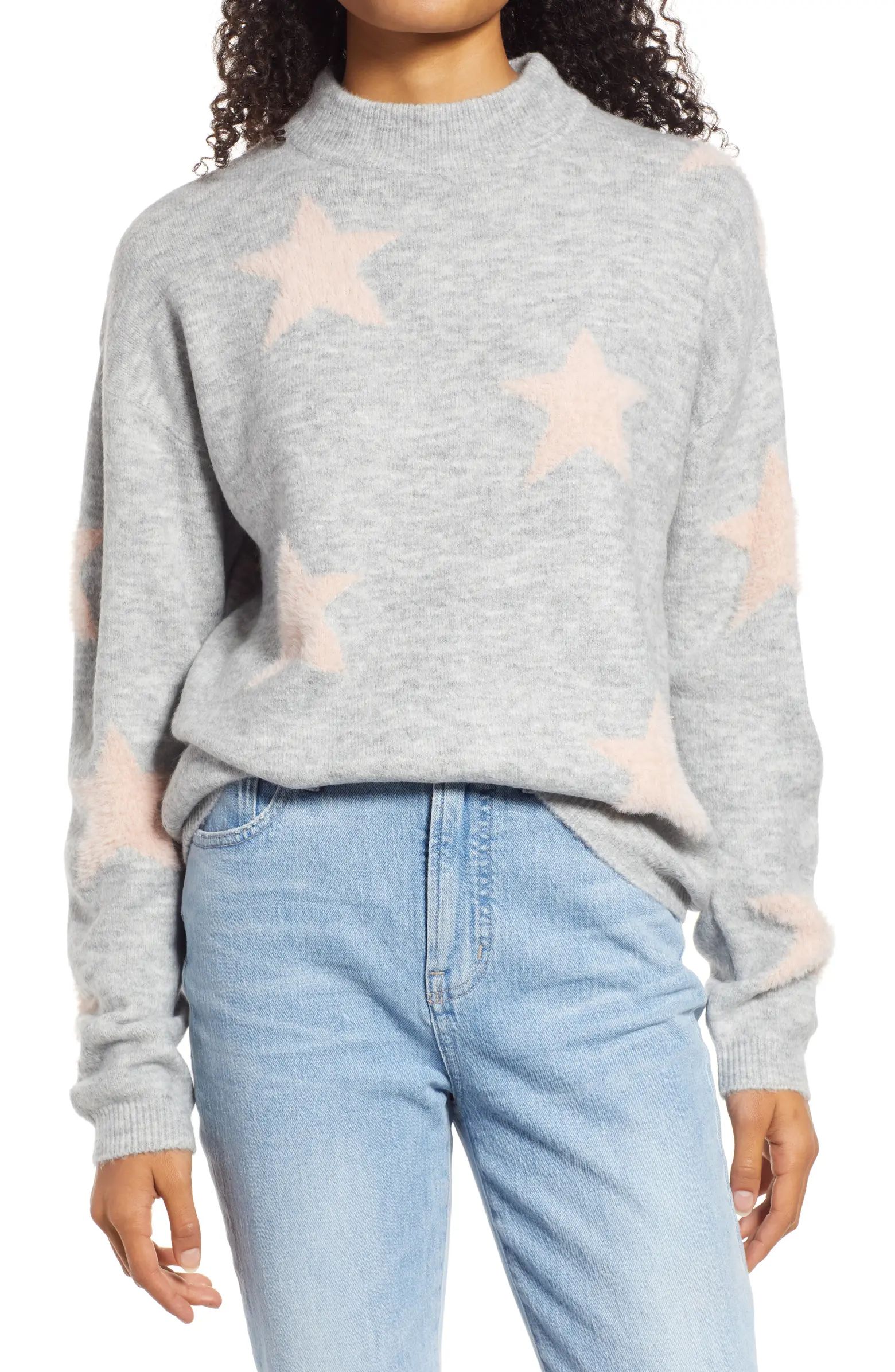 Chenille Star Pattern Sweater | Nordstrom