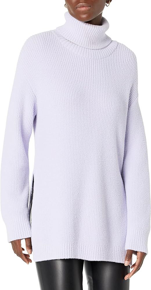 The Drop Women's Grayson Super Soft Drop-Shoulder Turtleneck Sweater | Amazon (US)