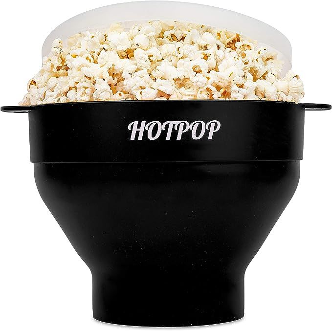 The Original Hotpop Microwave Popcorn Popper, Silicone Popcorn Maker, Collapsible Bowl BPA-Free a... | Amazon (US)