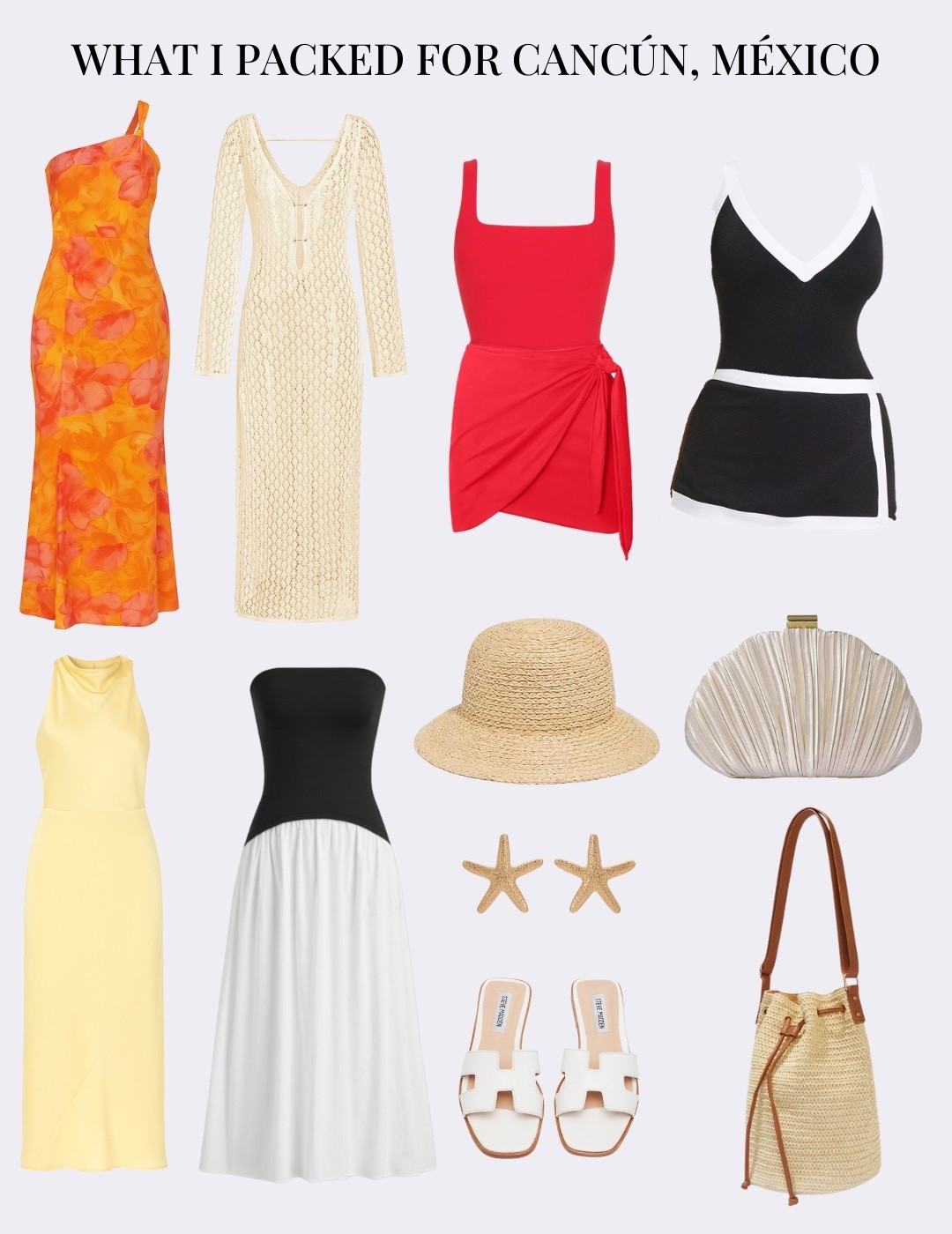 Mexico packing list 🌴

#LTKSwim #LTKTravel #LTKSeasonal