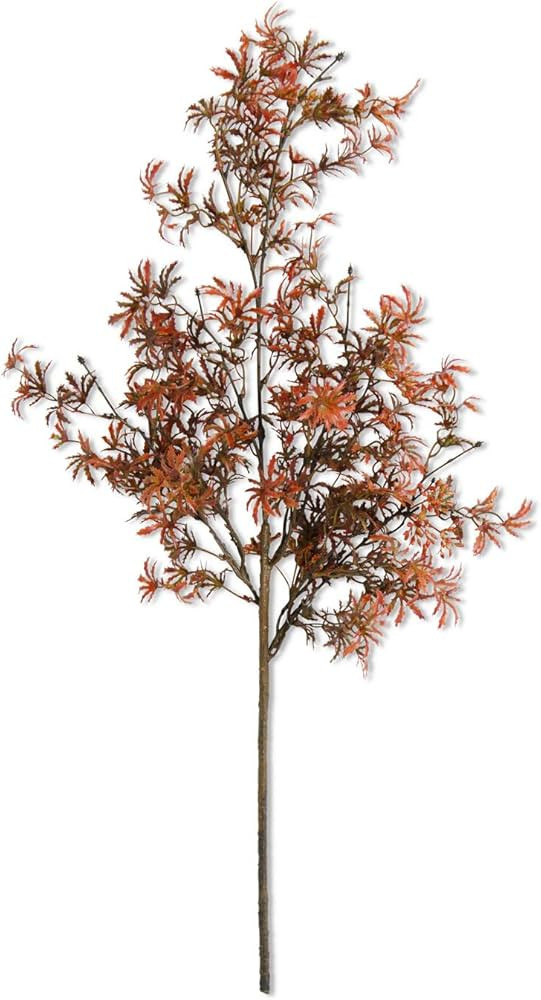 K&K Interiors 41449A 30 Inch Fall Japanese Maple Stem, Orange | Amazon (US)