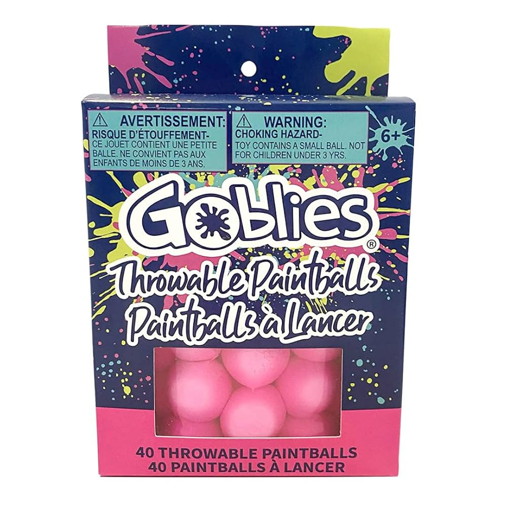 Goblies Throwable Paintballs 40 Count | Amazon (US)