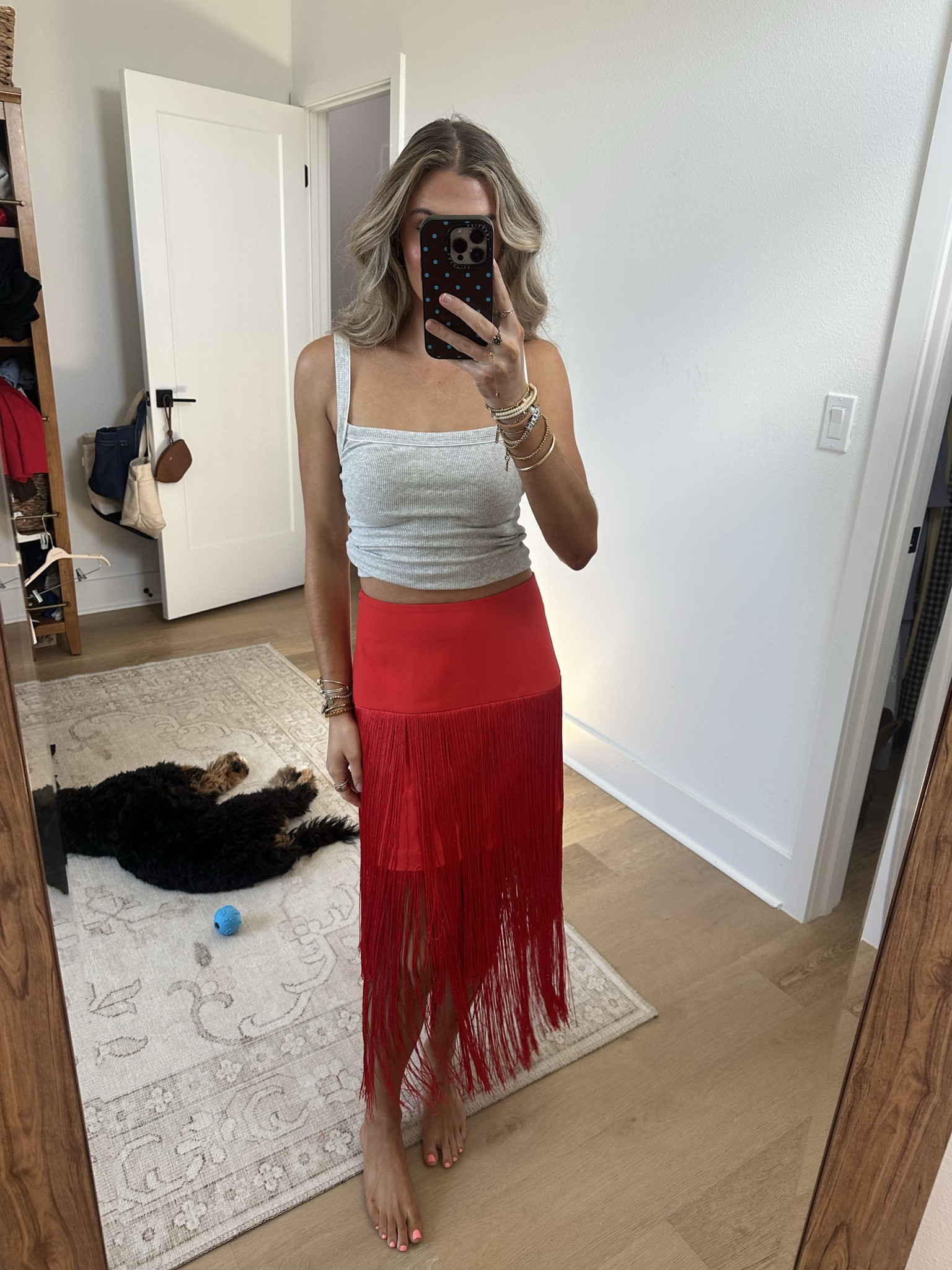 Walmart size 0. Need a quick way to wake up your wardrobe? All eyes are on this statement skirt: The Fringe Mini Skirt from Devil Wears Prada Scoop Collection is feminine, expressive, and full of personality. A structured pencil silhouette balances the playful movement of its double-layer fringe, complete with a side-seam zipper to help keep the fit smooth. This is the type of skirt that people notice—pair it with our Lace Up Cotton Shirt for a look that makes an entrance. Only at Walmart

#LTKSeasonal #LTKFestival #LTKootd