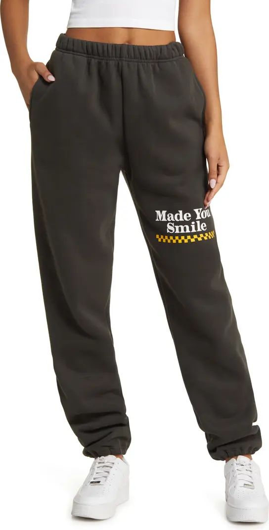 Made You Smile Graphic Joggers | Nordstrom