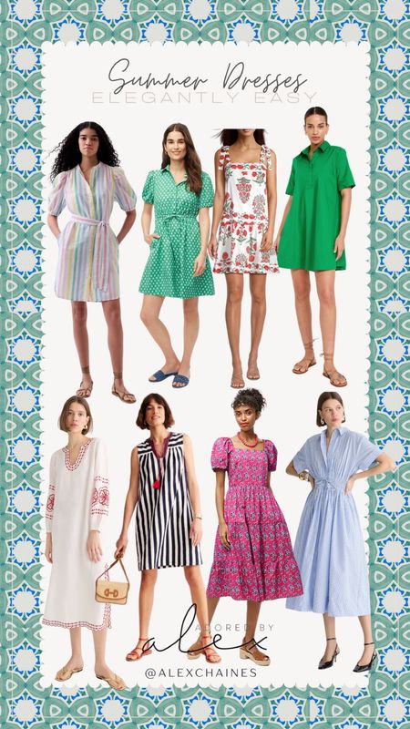 Must have summer dresses that are colorful and fun! 


#LTKSeasonal