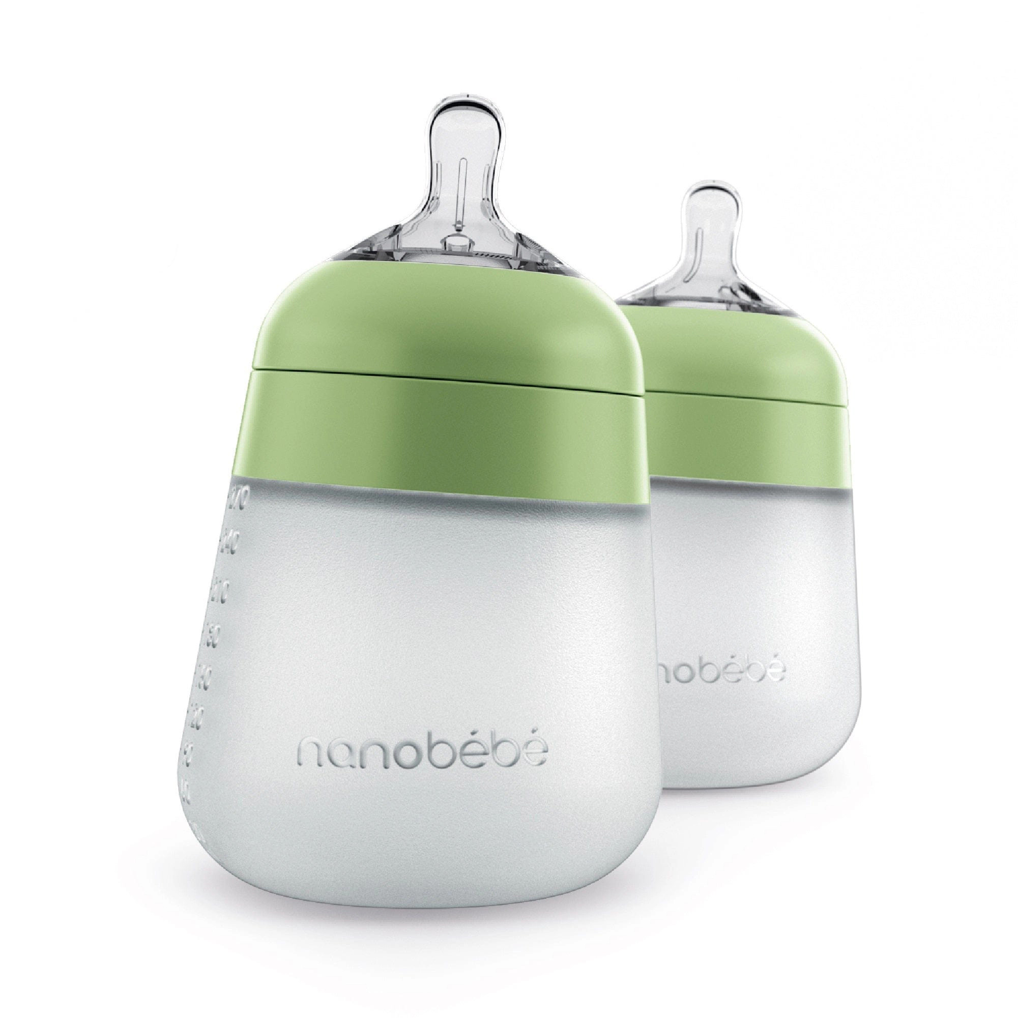 Flexy Silicone Baby Bottle - 5oz & 9oz | Nanobébé