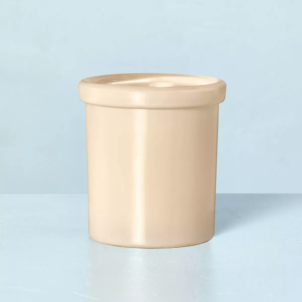 Colored Glass Pampas Jar Candle Tan 6oz - Hearth & Hand™ with Magnolia | Target