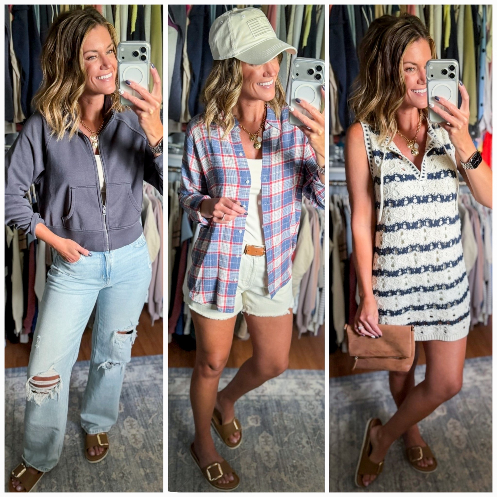 🎯 Target new arrivals 
Jacket/ small
Flannel/ small
Dress/ medium
Jeans/ 6 regular 
Shorts/ mediumm

#LTKmomlife #LTKSeasonal #LTKOver40