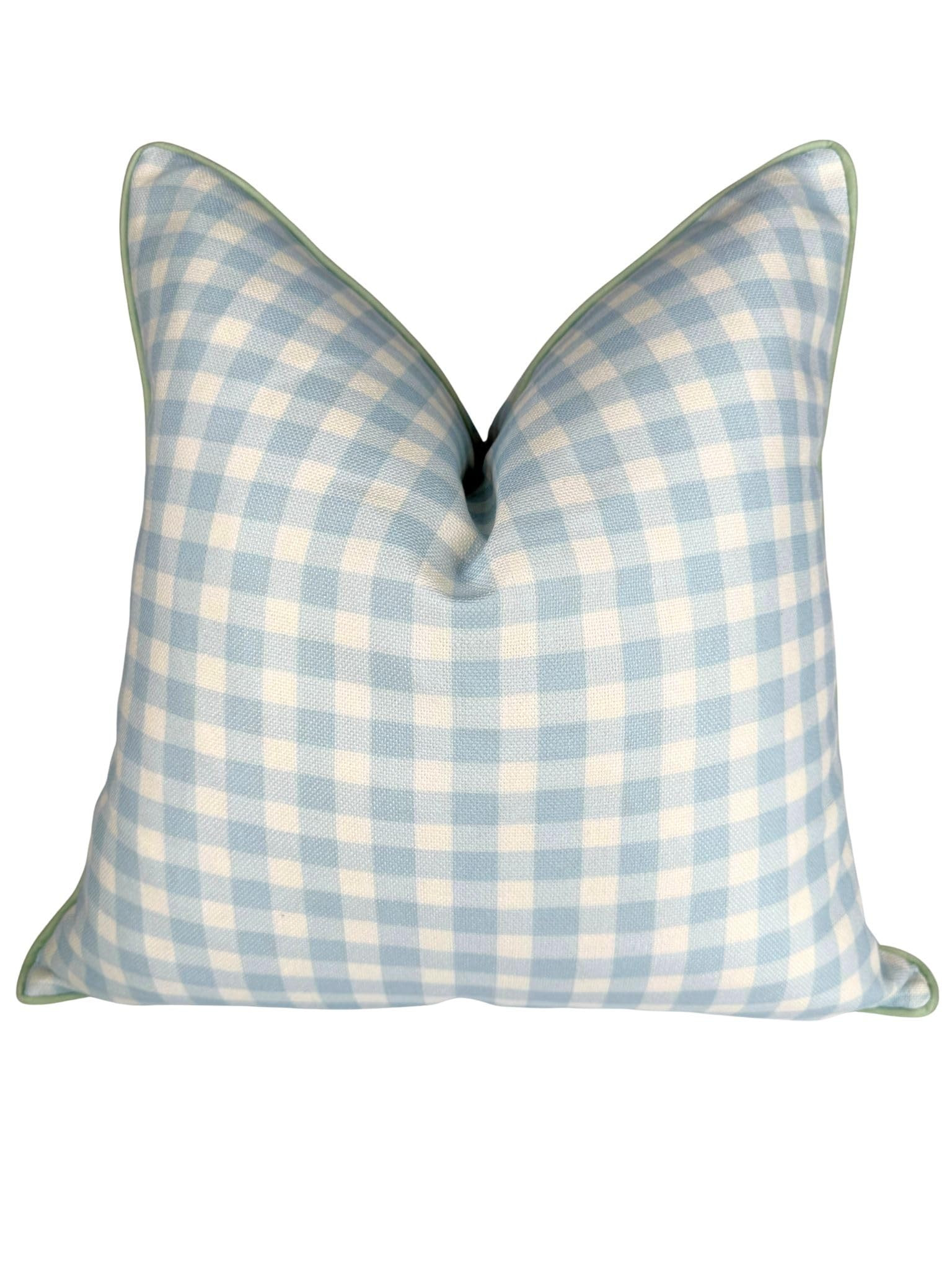 Jillien Harbor “The Charlie” Decorative Pillow Cover – Blue and White Accent Pillow Cover w... | Amazon (US)