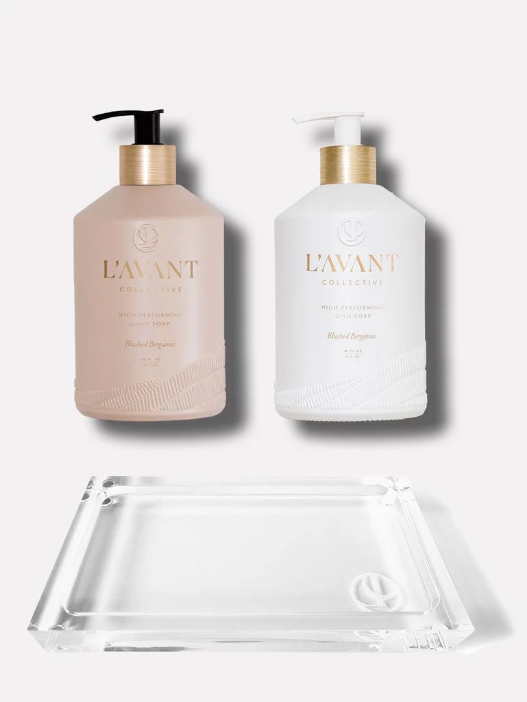 Deluxe High Performing Dish & Hand Soap Duo - Blushed Bergamot | L'AVANT Collective