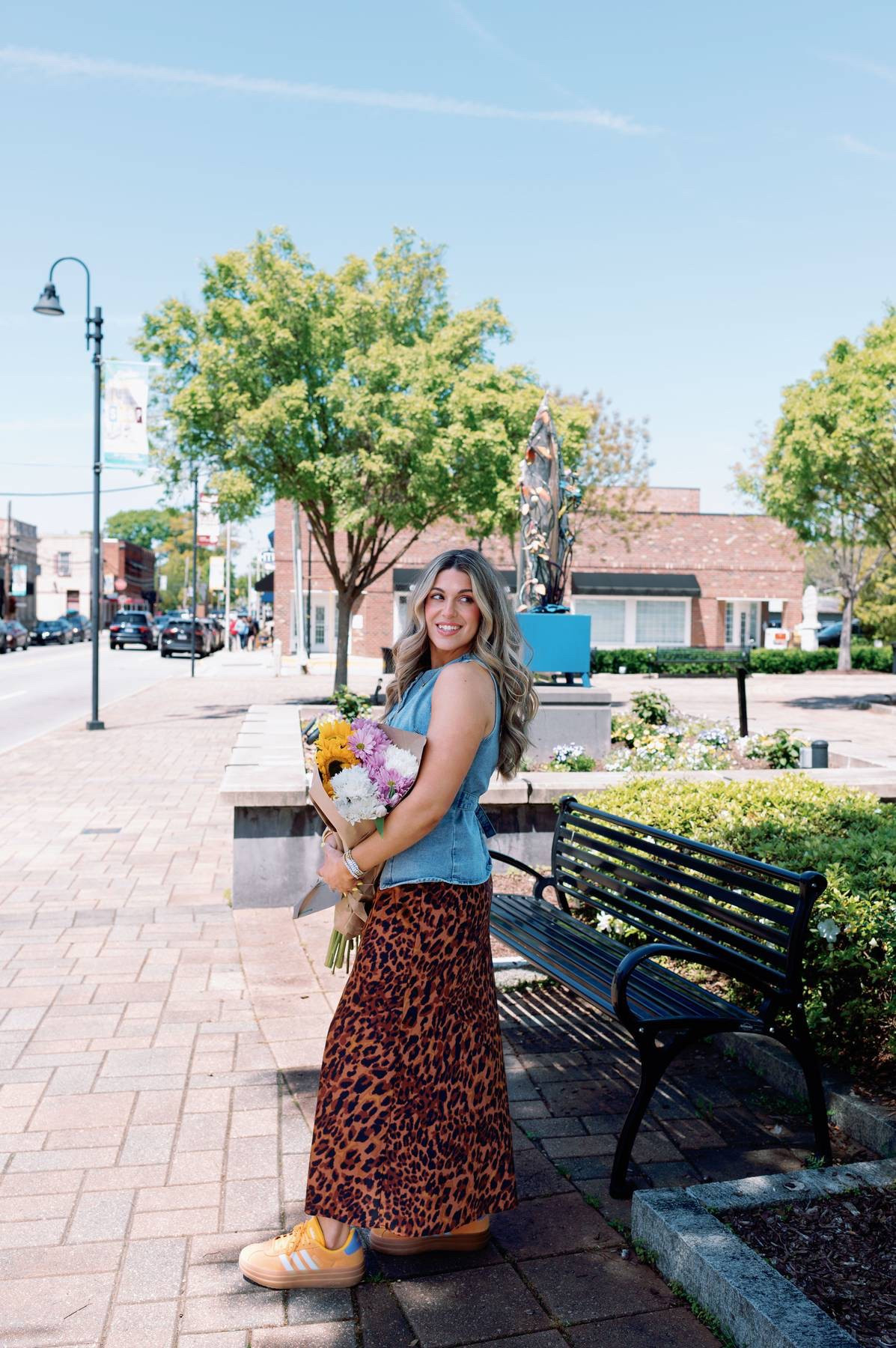 Love this look for spring and summer! This skirt has been one of the most worn items in my closet the last year and it came back for another season! Wearing a medium in both! 

#LTKWorkwear #LTKStyleTip #LTKFindsUnder50