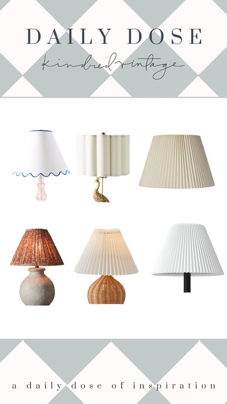 Unique Lamp Shades

#LTKstyletip #LTKhome