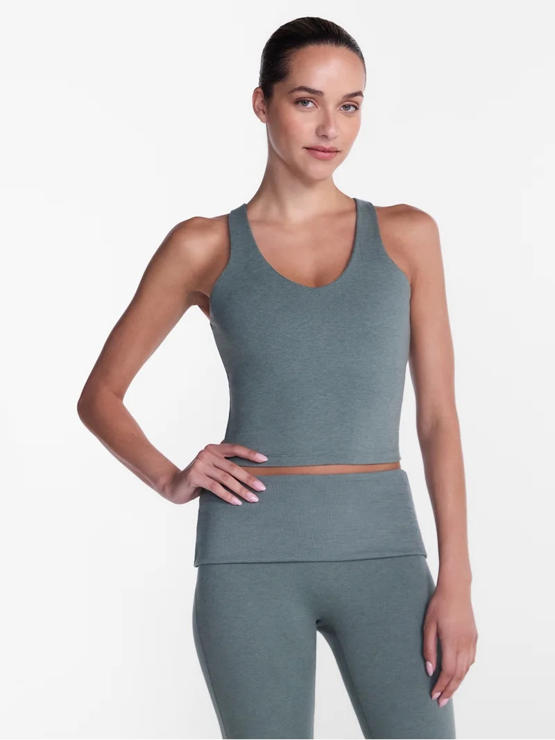 Athletic Works Women's ButterCore Bra Tank Top, Sizes XS-XXXL | Walmart (US)