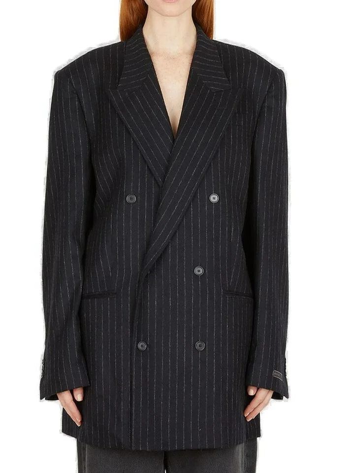 Eytys Double-Breasted Pinstripe Blazer | Cettire Global
