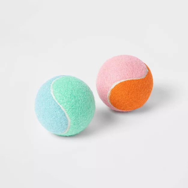 Tennis Balls Dog Toy - 2.5" - 2pk - Boots & Barkley™ | Target
