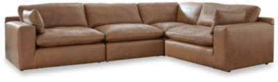 Emilia 4-Piece Leather Modular Sectional | Ashley