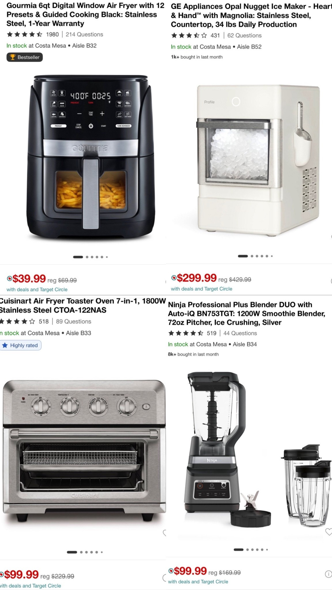 Tons of kitchen appliances on major sale!!! 

#LTKSaleAlert #LTKHome