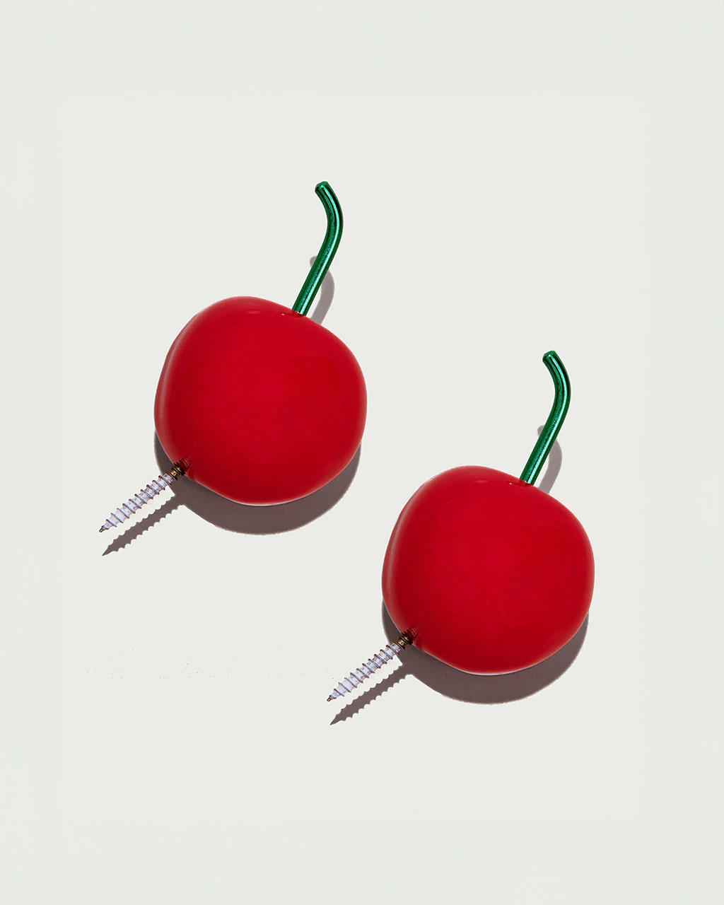 Cherry Wall Hooks - Set of 2 | ban.do
