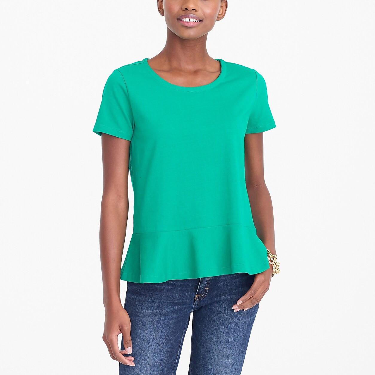 Peplum top | J.Crew Factory