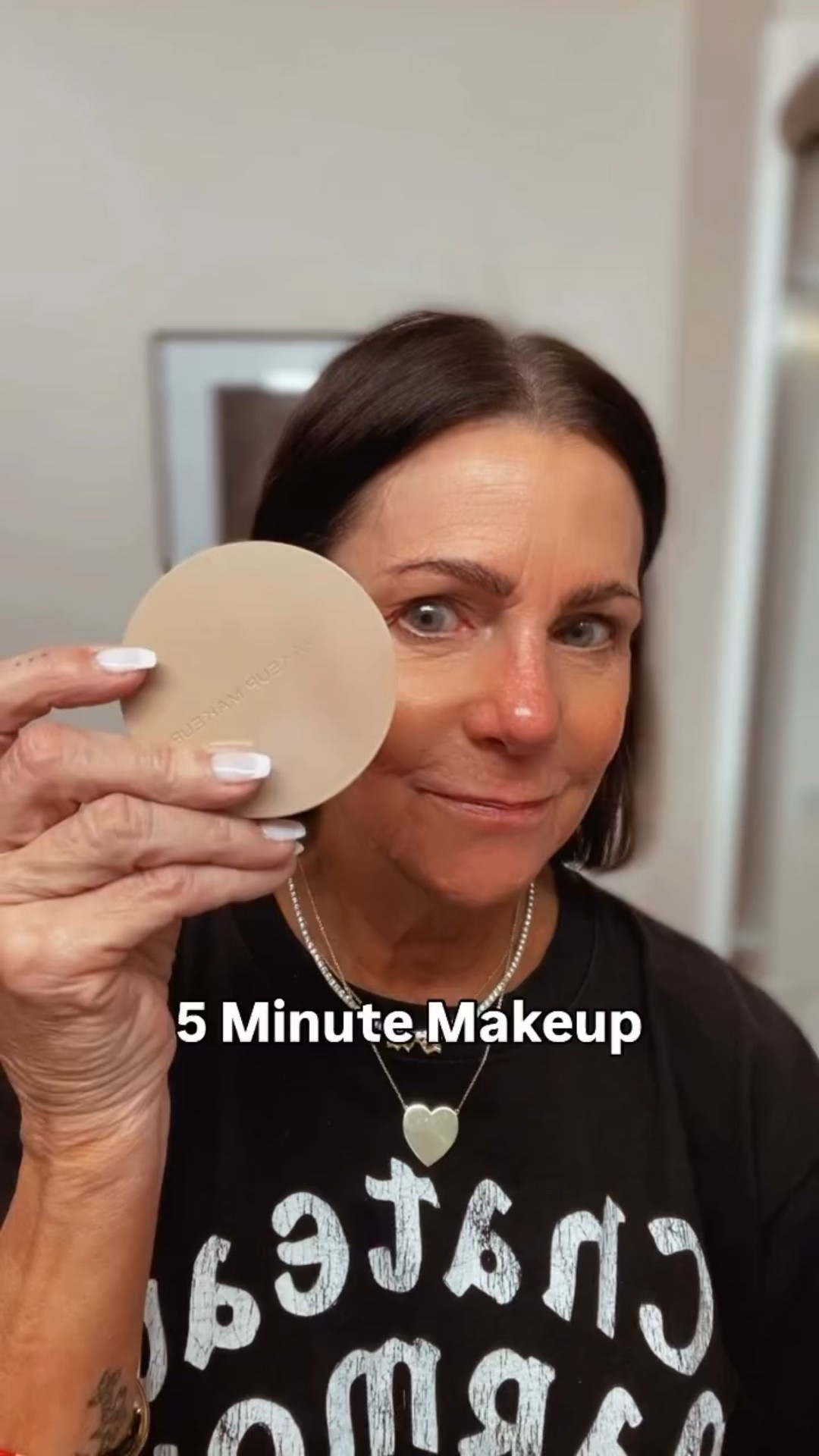 My 5 minute makeup must haves👇

On weekends I like to keep it fast and natural looking.  These products help me do that. 

🌟No Makeup Makeup (foundation that replaces all my correction products)
🌟Monat Radiant Bronzer (contour and eyeshadow)
🌟Merit Makeup (brightener in color Dune)
🌟Milk Makeup Blush (color Quirk)
🌟Nyx Lash Primer On the Rise
🌟Ilia Volumizing Mascara

#maturemakeup 
#maturemakeuptips
#fastmakeuptutorial 
#fiveminutemakeuplook 
#easymakeuplooksforyou

#LTKgrwm #LTKOver40 #LTKdayinmylife