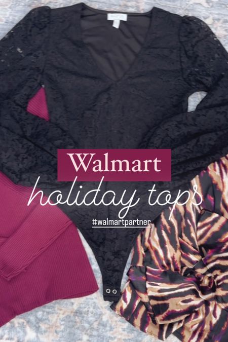 #walmartpartner Holiday tops from @walmartfashion . #walmartfashion #liketkit 

#LTKHoliday #LTKSeasonal