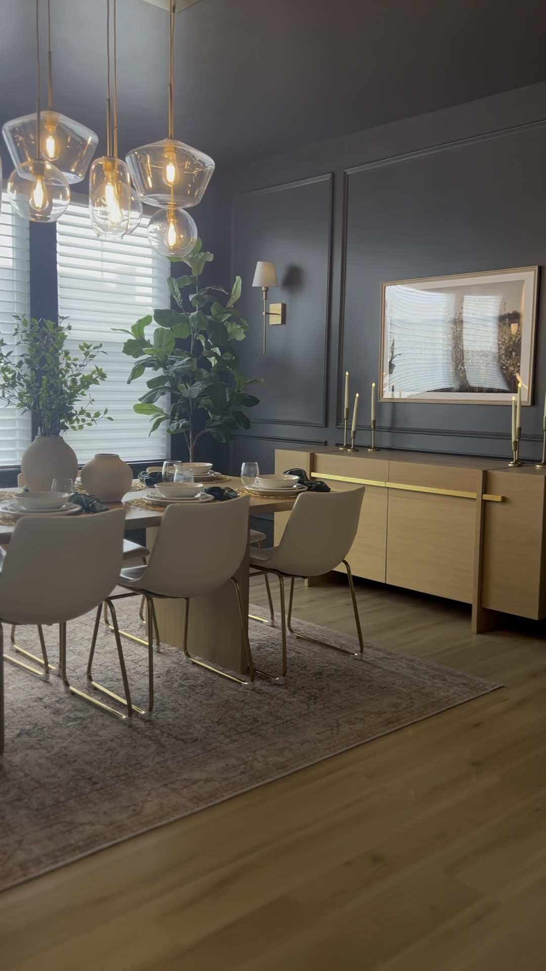 Going from an all white to all black dining room has been one of my favorite decisions! 

#LTKVideo #LTKHome