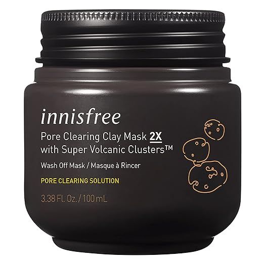 innisfree Pore Clearing Clay Masks with Volcanic Cluster | Amazon (US)