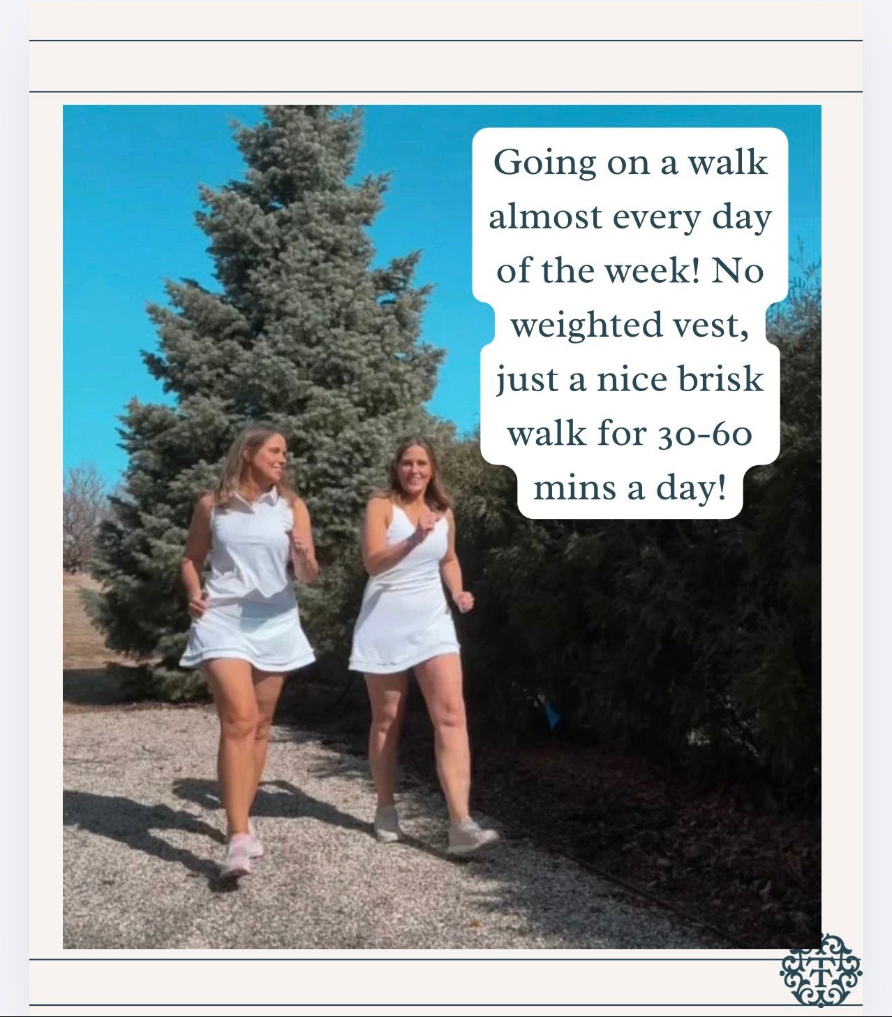 We always carve out time to get our walks in. It’s even better when you do it with a bestie! 💕 s

#LTKdayinmylife #LTKOver40 #LTKfitnessgoals