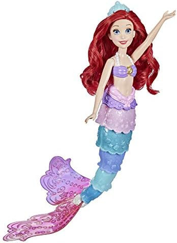 Disney Princess Rainbow Reveal Ariel, Color Change Doll, Water Toy Inspired by The Disney’s The... | Amazon (US)