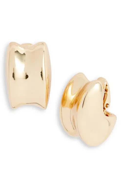Jenny Bird Nouveaux Clip-On Earrings in Gold Tone at Nordstrom | Nordstrom